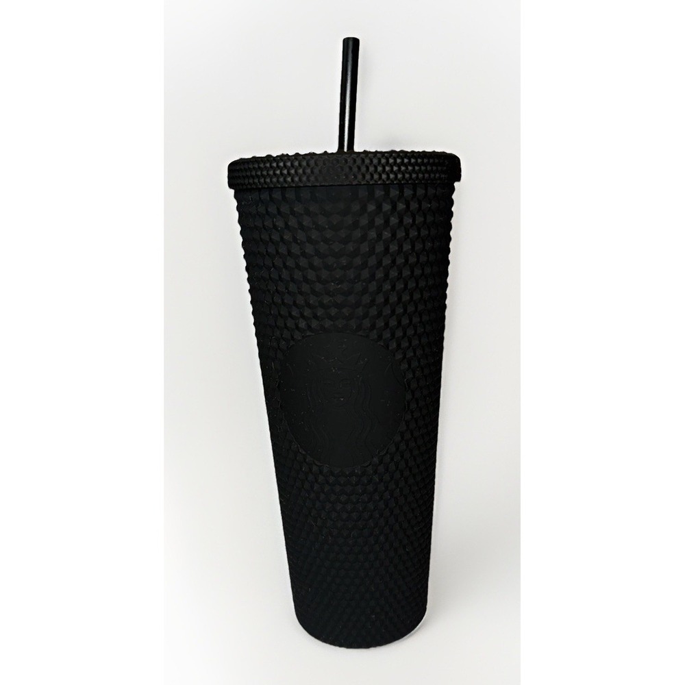 Starbucks Black Matte Studded Cold Cup Tumbler 24‎ oz